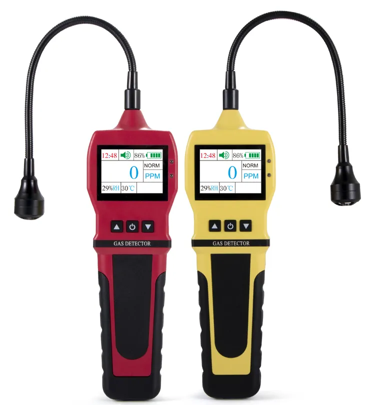 Bosea-alarma de gas portátil c2h2, detector de fugas de cilindro de gas, medidor de gas no2