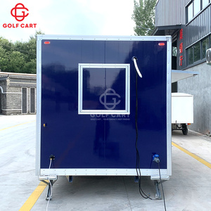 2024 loại mới đường phố bán cà phê van phục vụ giỏ hàng bánh mì kẹp thịt khoai tây chiên kem xe buýt xe tải thực phẩm di động Trailer với đầy đủ nhà bếp - Product Image 3