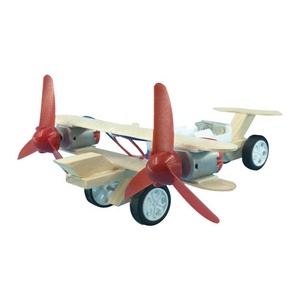 Elektrikli DIY Model seti uçak/çift kanatlı/araba modeli erken öğrenme eğitici oyuncak - Product Image 3