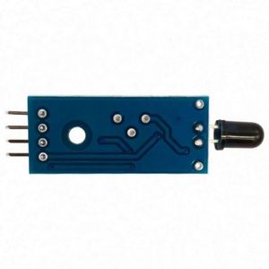 LM393 4 Pin sensore di rilevamento della fiamma modulo F e rilevatore ricevitore a infrarossi modulo per Robot Smart Car Kit