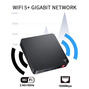 CLYTTE T5 Mini PC ile Celeron N4020 CPU 2.8GHz sessiz masaüstü 4GB DDR4 RAM 64GB EMMC 1000M LAN Mini bilgisayar yeni ürün - Product Image 4