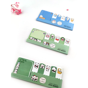 可爱文具卡通印花卡哇伊便签生态纸材料可回收便签套装 - Product Image 6