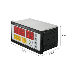 Controlador de humedad de alta precisión y controlador de temperatura digital, termostato de 110V/220V/12V, 2 unidades