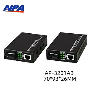 Factory Direct 10/100M <strong>Ethernet</strong> QoS Media Converter Single-Mode Optical Fiber Transceiver 1 Fiber 1 RJ45 Optimal Performance