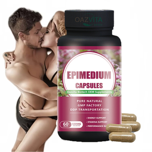 Top Grade Homens Saúde Epimedium Extrato 500mg Epimedium Cápsulas Epimedium Horny Goat - Product Image 1