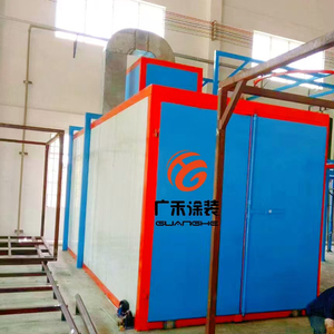 Supporto automatico per pistola oscillante per uso industriale copertura uniforme rivestimento in polvere cabina di spruzzo per substrato in acciaio motore PLC - Product Image 2