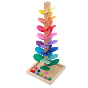 2406 Rainbow Music Tree Color Petals <strong>Put</strong> <strong>Together</strong> Ball Tree Game Color Cognition Early Education Fun Assembly <strong>Toys</strong> - Product Image 1