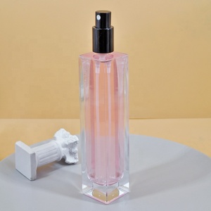 10ml 15ml 30ml 50ml 100ml bottiglie di profumo rettangolari di vetro riutilizzabili vuote per il contenitore cosmetico di fragranza liquida - Product Image 1