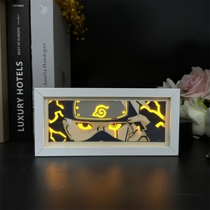 แท่นวางโคมไฟกระดาษแกะสลักสำหรับเลือกดีไซน์ขายส่งกรอบรูปไม้ - Product Image 3