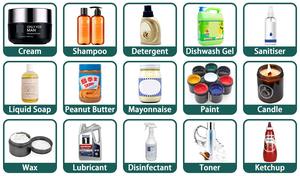 Henwi Semi Automatic 1 Nozzle Vertical <strong>Filling</strong> <strong>Machine</strong> Pneumatic Liquid Dishwash Gel Body Lotion Facial Cream Bottling Filler