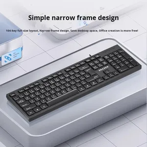 Km106-Combo de teclado y ratón con cable CE y RoHs - Product Image 1