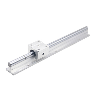 Guía lineal SBR12, 12mm, L800mm, con 2 piezas, SBR12UU, juego de enrutador cnc, parte de riel lineal - Product Image 1