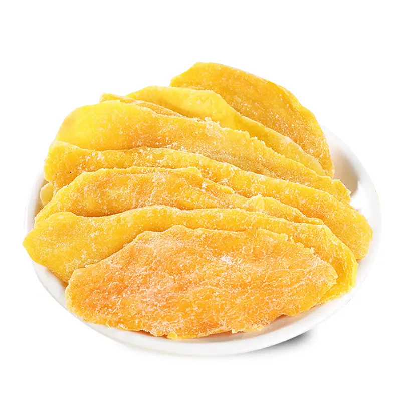 Fabrieksprijs Hoge Kwaliteit Groothandel Gedroogde Mango Plakjes Nieuw Product Maatwerk Tropisch Fruit