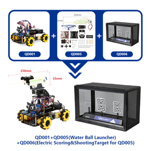 ACEBOTT ESP32 4WD Mecanum Rad kamera IoT WiFi STEM STEAM Programmierung Smart Robot Car Kit für Schulprojekt Arduino UNO R3