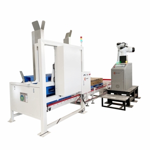 自动灌装机纸板包装机装载纸盒包装机，带湿巾堆垛机 - Product Image 2