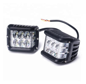 4 inç 6000k <span class=keywords><strong>LED</strong></span> Strobe çalışma ışığı <span class=keywords><strong>3</strong></span> yan su geçirmez projektör Off-road Jeep kamyon çalışma için uygun mavi kırmızı