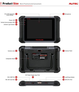 MaxiSys MS906 Automotive Diagnostic Tools All System <strong>Code</strong> Reader <strong>Scanner</strong> ECU Coding PK MP808 DS808 - Product Image 5