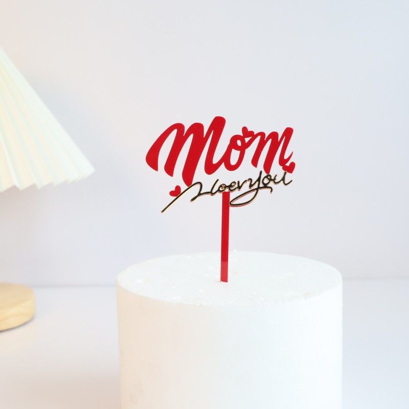 Or Rouge Maman Je T'aime