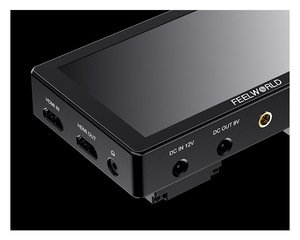 Feelworld lut5 5.5 inch siêu cao sáng 3000nits màn hình cảm ứng DSLR Máy ảnh màn hình với F970 điện bên ngoài DSLR lĩnh vực màn hình - Product Image 5