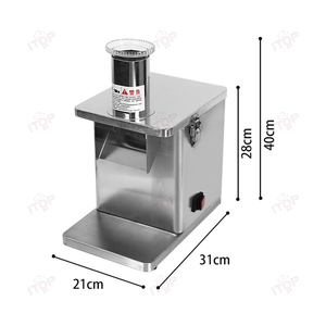 商業用ダイシングマシンフルーツ & ベジタブルカッター電気切断 - Product Image 3