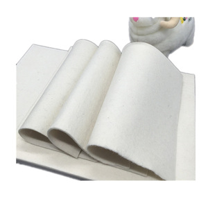 工厂直接便宜的彩色毛毡100% 羊毛面料用于大衣羊毛面料 - Product Image 4