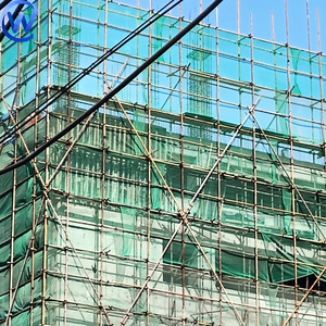 グリーンビルディングセーフティネット50mベトナムHdpe Squareアジア建設保護シェードネット建築用 - Product Image 6