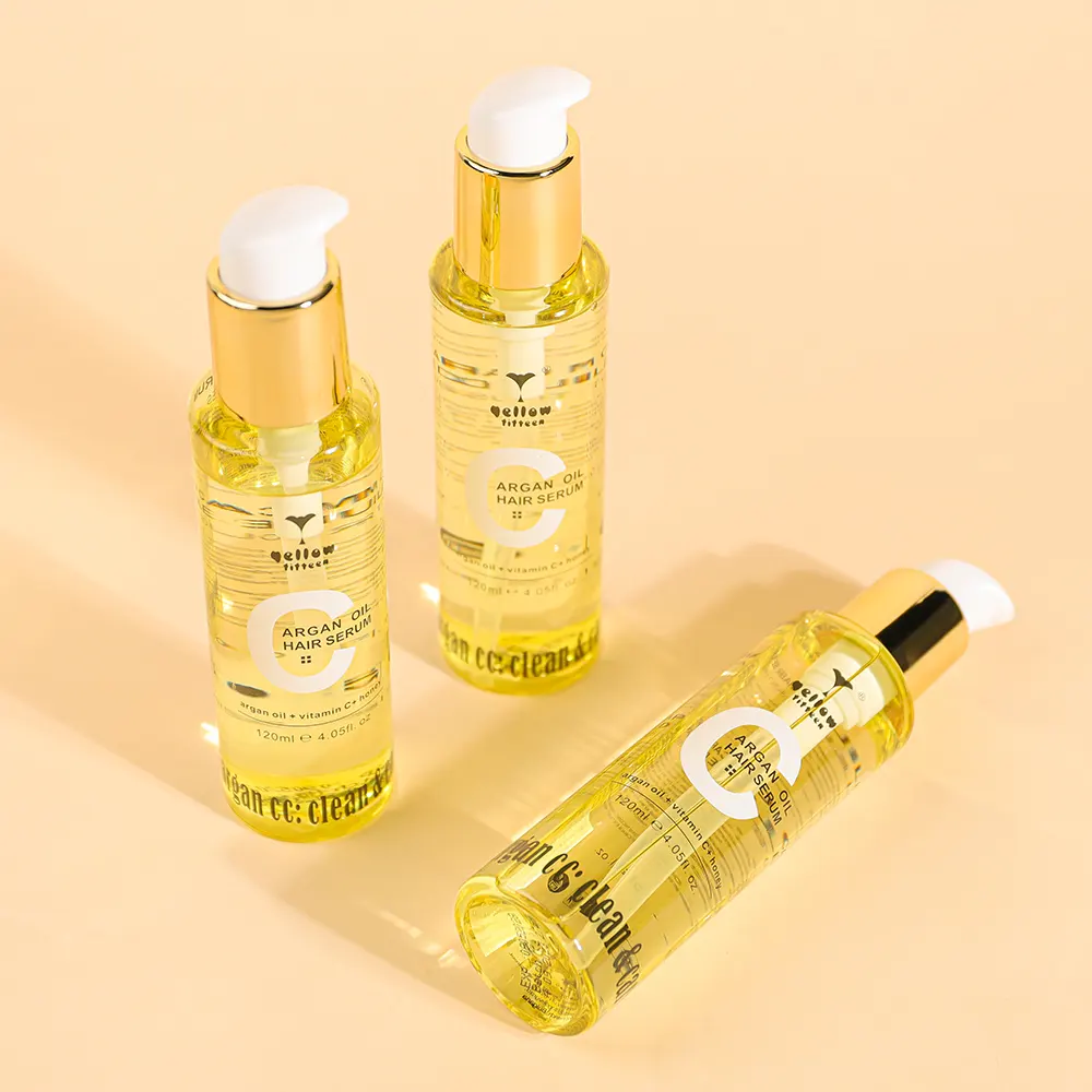 Private Label crespo facilità Extra forza siero per capelli nutriente olio per capelli per il controllo del calore crespo con olio di Argan