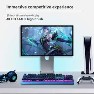 27-Inch HDR Esports Gaming <strong>Monitor</strong> Anodizing Process Lift Rotary Mounting System <strong>Built</strong>-<strong>In</strong> Speaker 144Hz Refresh for <strong>Computer</strong> Use