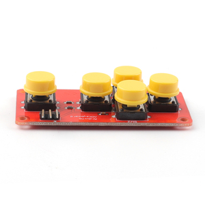 AD Analog klavye modülü Arduino DIY elektronik yapı taşları için 5 tuşları SMD paketlenmiş