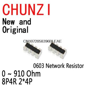 5000 adet/torba 0603*4 8P4R 2*4P ağ direnci SMD dizisi 0 ~ 910 Ohm 1K ~ 910K 2K 2.2K 4.7K 10K 22K 47K 100K 1M 1R 220R 100R 0R - Product Image 2