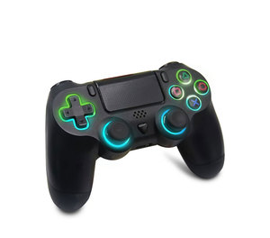 Game <strong>Controller</strong> for <strong>PS4</strong>/PC/IOS BT Wireless Motion Control Customizable Keys Anti-Slip Texture Dynamic RGB <strong>PS4</strong> <strong>Controller</strong>