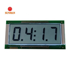 Tn lcd Designer benutzer definierte tn <span class=keywords><strong>7</strong></span> <span class=keywords><strong>Segment</strong></span> kleine lcd Uhr Anzeige 4-stellig mit <span class=keywords><strong>LED</strong></span>-Hintergrund beleuchtung