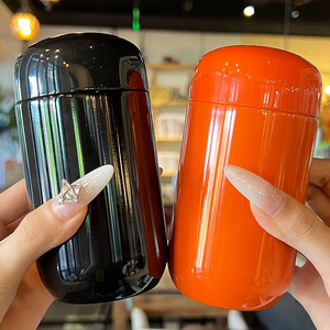 200ml Mini đôi-tường thép không gỉ cách nhiệt du lịch Mug xách tay Pocket-Sized cà phê phích <span class=keywords><strong>Flask</strong></span> cho nhà hoặc văn phòng sử dụng - Product Image 6