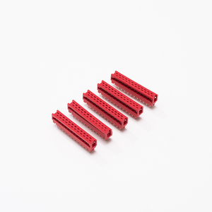 สาย1.27ซ็อกเก็ตสีแดง/2.0/2.54พิทช์4-20หม้อซ็อกเก็ต IDC สำหรับขั้วต่อสาย PCB กับบอร์ด - Product Image 1