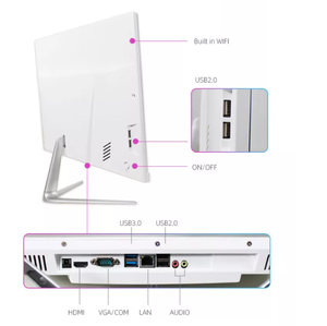 一体机24英寸27英寸I3 I5 I7 AIO品牌一体机，用于学校和游戏 - Product Image 2