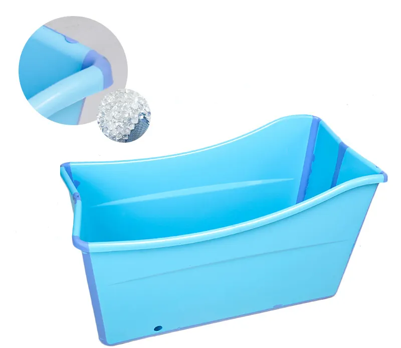 Vasca da bagno pieghevole vasca da bagno in plastica per bambini piscina gemellare vasca da bagno pieghevole in plastica portatile vasca da bagno per cani