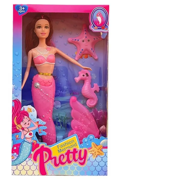 Cinese a buon mercato moda luce Bikini principessa 13 ''sirena bambola di illuminazione Sexy per ragazze bambola per bambini