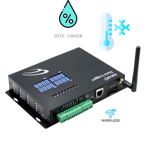 GPRS Ethernet lorawan monitor de temperatura multicanal entrada digital registrador de datos sensor inalámbrico