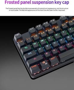Teclado mecánico de teclas multicolores de alta calidad con función Multimedia Abs Keycap - Product Image 3