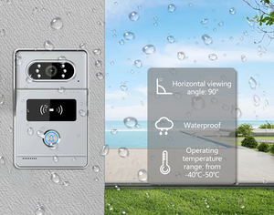 Điện thoại cửa video thông minh 10,1 inch Wifi 3 màn hình Màn hình cảm ứng có thẻ RFID Mở khóa kiểm soát truy cập Cài đặt đa ngôn ngữ - Product Image 6