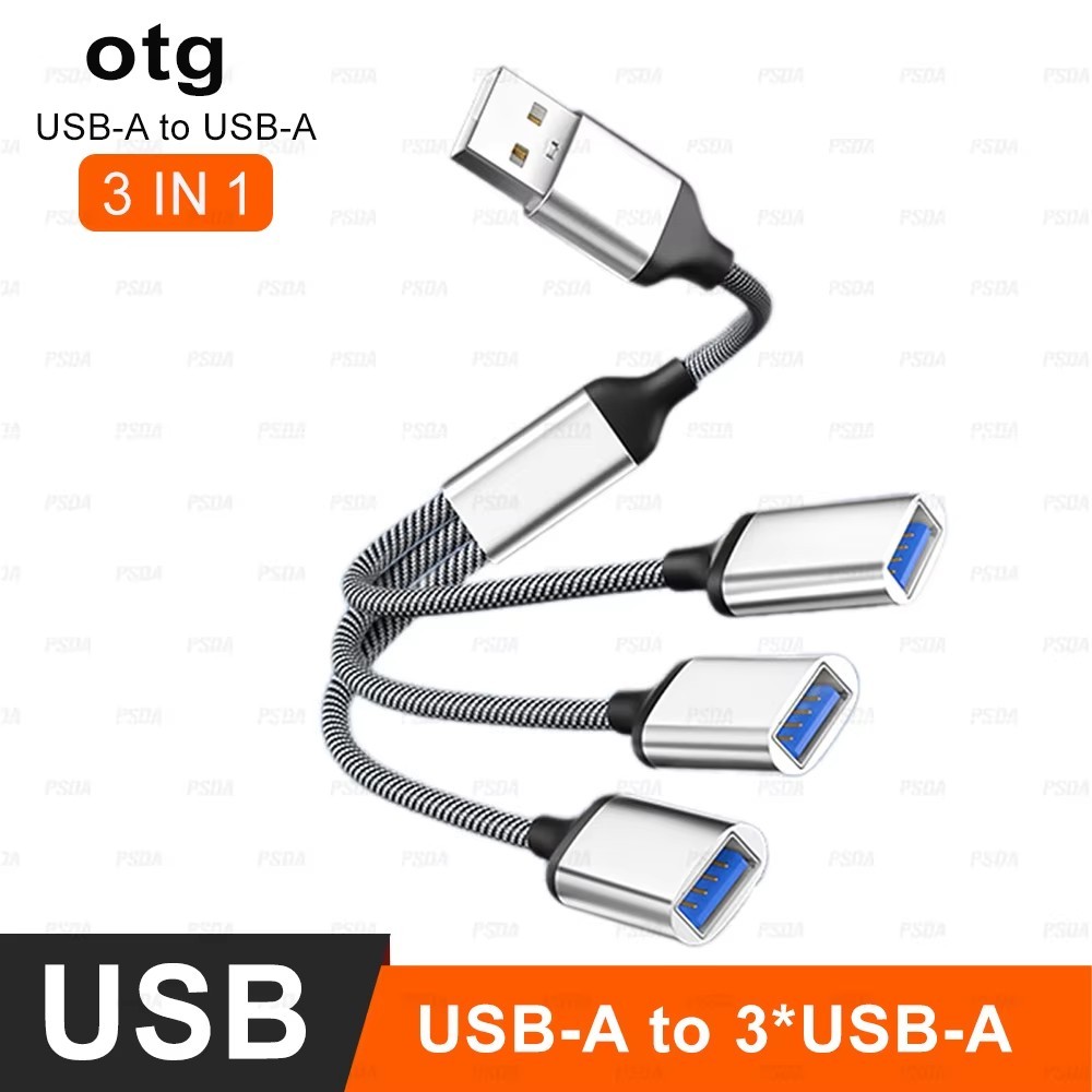 เงิน-ประเภท-C -3IN1 ( HUB046-C)