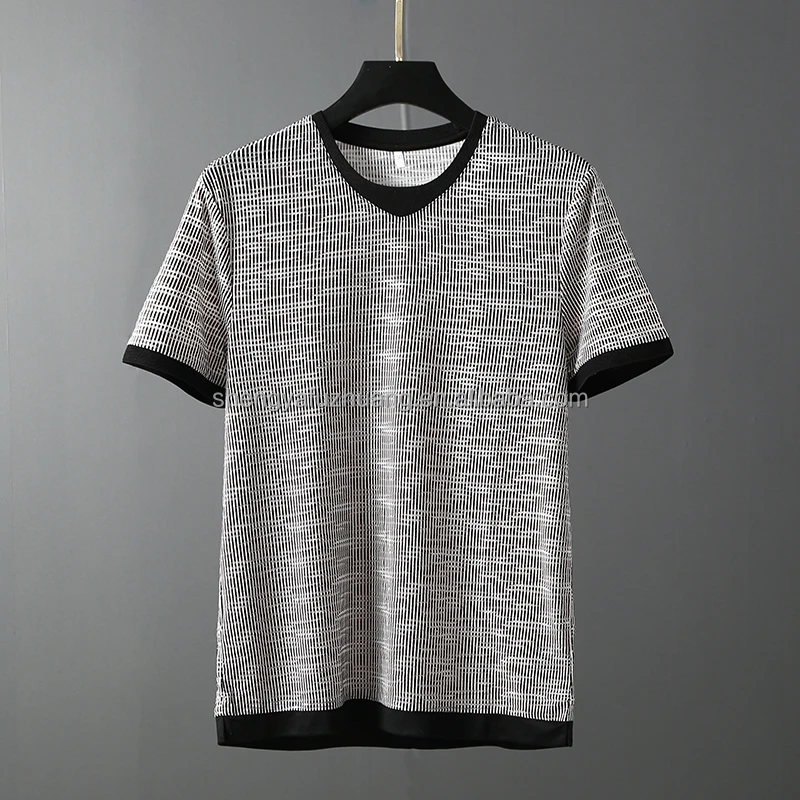 High quality well designed men's T-shirt 100% cotton Men's T-shirt Business men's clothing