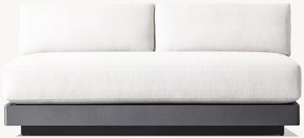 Canapé 62,5 ": 62,5" L x 37 "P x 25,5" H