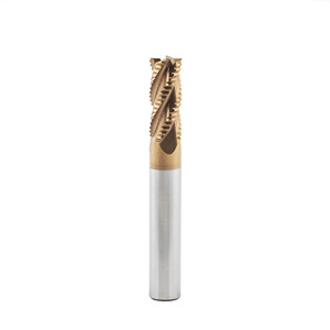 Yüksek performanslı Various 4 flüt karbür kaba frezeler çeşitli malzemelerin işlenmesi için düz şaft kaba frezeler - Product Image 3