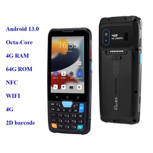 เครื่องสแกนบาร์โค้ด5000มิลลิแอมป์ต่อชั่วโมงแอนดรอยด์13 <span class=keywords><strong>PDA</strong></span> 4กรัมข้อมูล Wi-Fi 1D สินค้าคงคลัง RFID 2D/QR - Product Image 2