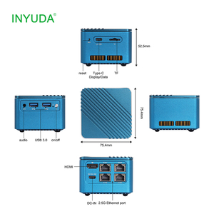 Mini Host 12th Generation N100 N200 N305 Four <strong>Network</strong> Ports 2.5G DDR5 Soft Routing Office Home Portable Host <strong>Computer</strong> - Product Image 3
