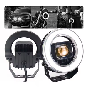 10-60V Car Light Accessories Auxiliary Headlights 4.5 Inch square <strong>Led</strong> Work Light - Product Image 6