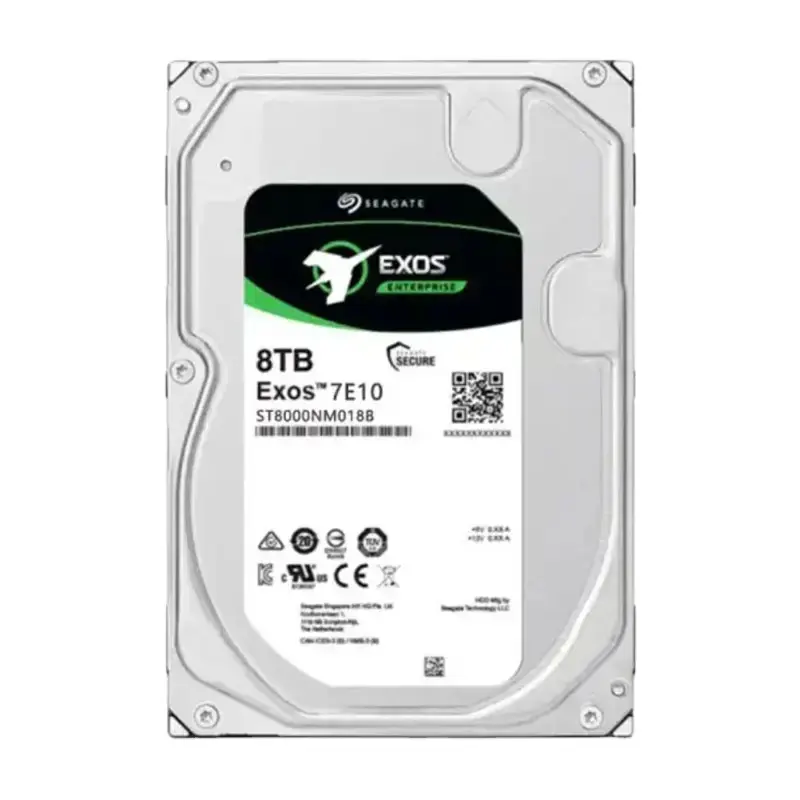 Seagate Galaxy Exos 7e10 loạt st8000nm018b 8TB Doanh nghiệp-class Ổ cứng 256Mb 7200RPM SAS giao diện máy chủ ứng dụng