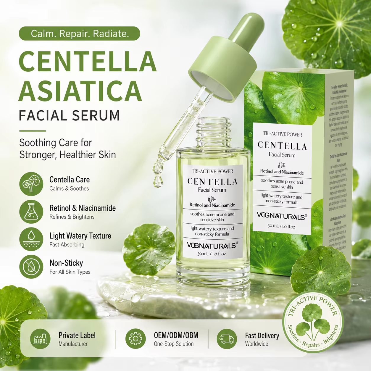 Centella Asiatica Facial Serum