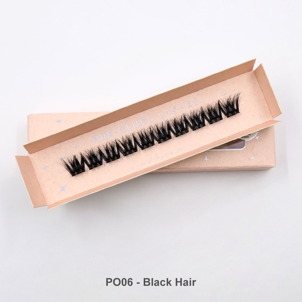 1 ligne - PO 06 - Cheveux Noirs
